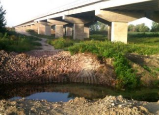 Srušen prelaz preko kanala Kanal kod kineskog mosta