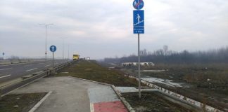 Iz Zemuna u Zemun preko Pupinovog mosta Biciklistička staza