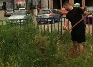 BRAVO! Organizovali se i sređuju parkić Sredjuju dečje igralište