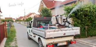 U petak zaprašivanje komaraca na levoj obali Zaprašivanje komaraca Borča