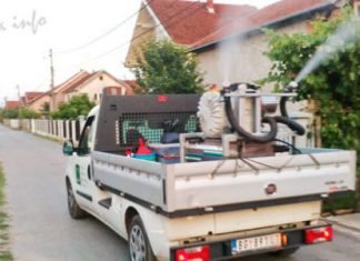 U petak zaprašivanje komaraca na levoj obali Zaprašivanje komaraca Borča