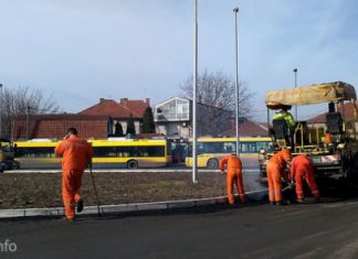 Zbog radova zatvara se ulica Bele Bartoka i menja se trasa borčanskih linija Okretnica u Borči