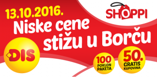 Niske cene stižu u Borču DIS market Borča