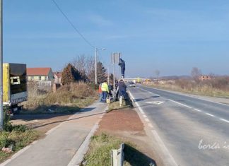 Crna tačka Zrenjaninca – Postavljaju se novi znakovi Zrenjaninski put