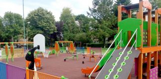 Otvoreno dečje igralište „Cvrčak“ u Borči 1 dečje igralište