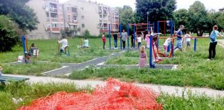 Nova teretana-park u Centru 2 već ima feler đubre u parkiću