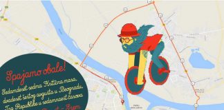 Biciklistička vožnja za levu obalu – Pridruži se 77. Kritičnoj masi! 77 Kritična masa - ruta