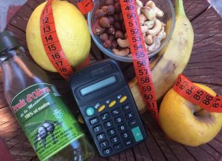 Gubitak kilograma – Plan! voće, metar, kalkulator