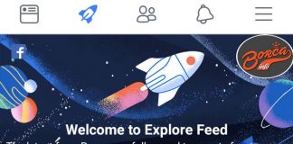 Znate li šta je novo na Facebook-u? Evo kako da pratite Borča Info (i ostale) vesti! facebook - explore feed