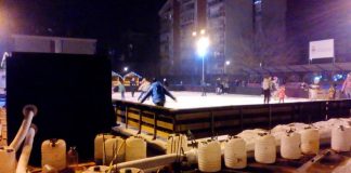 Neki uživaju na klizalištu a komšije zbog buke ne spavaju Klizalište u Borči