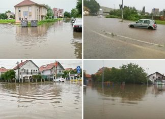 Незапамћена киша потопила Борчу (ВИДЕО)