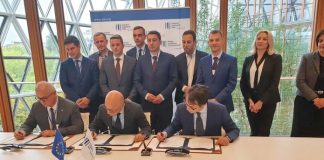 Potpisan ugovor o kreditu za izgradnju kanalizacije na levoj obali Beograda potpisivanje ugovora u Luksemburgu