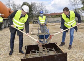 Постављен камен темељац за изградњу новог Дома за ученике у Крњачи