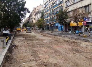 Промењена траса буса 95 због радова у Булевару деспота Стефана Radovi Bulevar despota Stefana