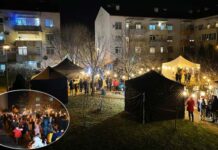 Хуманитарни новогодишњи вашар у Kрњачи