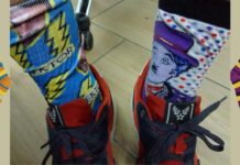 Да ли сте приметили људе који су данас носили шарене распарене чарапе? Raparene šarene čarape